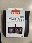 New! Maxell Traditional CD & DVD Travel Case 24 CT Protect & Store