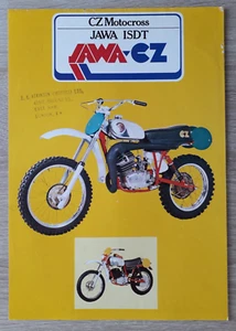 Jawa CZ Motocross & ISDT Brochure / Leaflet 1978 - 250 350 360 400 - Picture 1 of 2