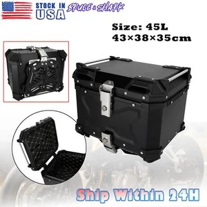 Caja trasera universal caja superior maletero 45L para BMW R1200GS R1250GS F750GS 850Gs ONU - Imagen 1 de 12