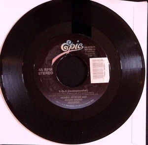 GLORIA ESTEFAN & MIAMI SOUND MACHINE 1-2-3/1-2-3 (...) VG VINYL 45 32-85 - Picture 1 of 2