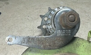 Vintage JC Higgins Rear Hub 36 Hole Skip Tooth 10t Silver Drilled Cog Finned - Picture 1 of 6
