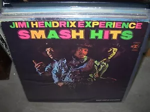 JIMI HENDRIX smash hits ( rock ) - two tone - POSTER - - Picture 1 of 2