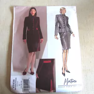 Vintage Sewing Pattern Vogue Paris Original Montana #V2938 SZ 14-16-18 FF - Picture 1 of 3