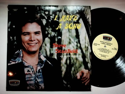 1975 Steve Stanfield I Have A Song Gospel Christian Vinyl LP Record VG+ Foto 1 de 4
