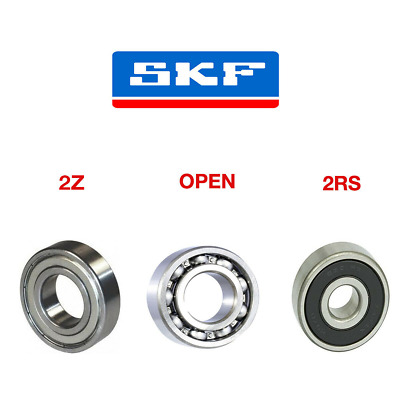 Skf Bearing 6000 - 6312 Series - Open - 2rsh - 2z - C3 - Choose Your Size • 14.36£