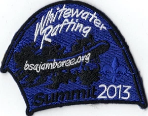 2013 National Jamboree Promo Tent Patch Series, Whitewater Rafting, Mint! - Picture 1 of 1