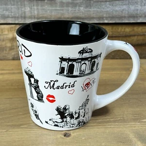 Tazza caffè ceramica I Love Madrid multicolore souvenir da collezione - Foto 1 di 8