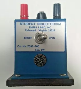Student Lab Inductorium Phipps & Bird 7092-200 / Sargent Welsh S-44037-15 - Picture 1 of 10