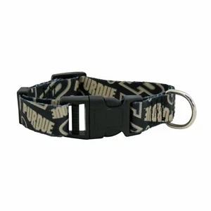NUEVO COLLAR DE PERRO PURDUE BOILERMAKERS AJUSTABLE NYLON ELIGE TALLA - Imagen 1 de 1
