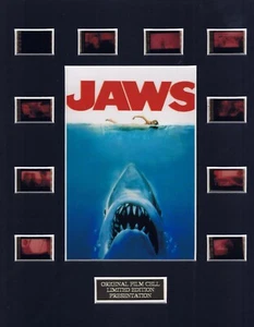 Jaws (1975) 35mm Film Film Cell 8x10 mattiertes Display - mit Echtheitszertifikat - Bild 1 von 1