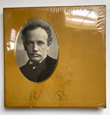 Richard Strauss - Time Life - Great Men of Music 4 LP Vinyl Box Set New Sealed, - Image 1 of 2