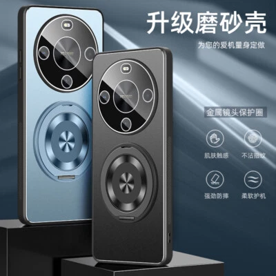 For Huawei Nova 13i, Luxury Aluminum Metal Back KickStand Case Full Lens Cover - Image 1 of 4