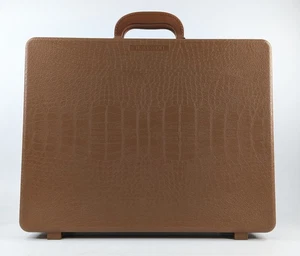 Vintage Doskocil Waffenschutz braun Hartwaffenkoffer Schaumstoff innen 18x14x4,25" - ohne Schlüssel - Bild 1 von 10