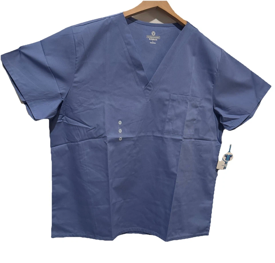 Blusa Médica Unisex Fundamentals White Swan 14900 Azul Techo Nuevo con Etiquetas - NUEVA Foto 1 de 1