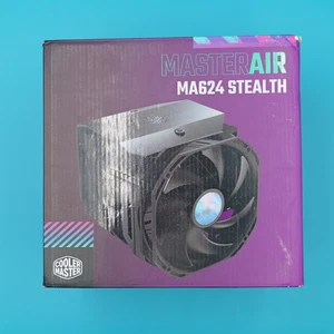 Cooler Master MasterAir MA824 Stealth Cooling Fan/Heatsink MAMD8PN318PKR1 - Picture 1 of 10