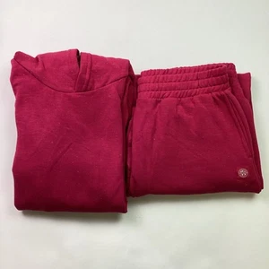 Mondetta Youth Girl's 2-Piece Hoodie & Jogger Set - Pink Sparkles, Size L 14/16 - Picture 1 of 11