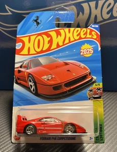 Hot Wheels Ferrari F40 HW Exotics 2025 Mint Long Card Red 4/5 - Picture 1 of 6