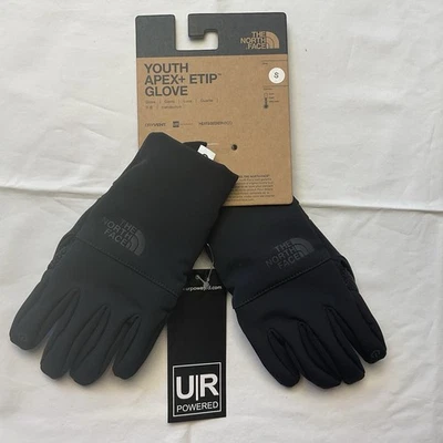 North Face молодежи Apex + ETIP перчатки; размер S; новый с Ярлыками; розничной: $40 - Изображение 1 из 4