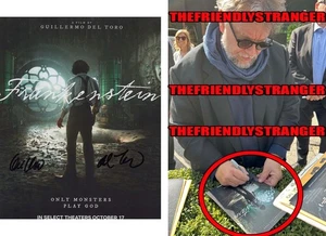 Guillermo Del Toro signed "FRANKENSTEIN" 8x10 Photo a EXACT PROOF Director COA - Bild 1 von 5