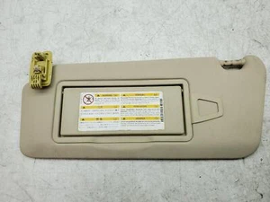 MERCEDES E CLASS E350 CDI W207 09-17 PASSENGERS FRONT LEFT SUN VISOR BEIGE - Picture 1 of 5