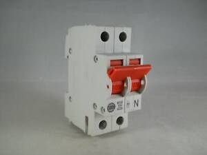 Wylex Main Switch Disconnector 100 Amp Double Pole Isolator 100A WS102