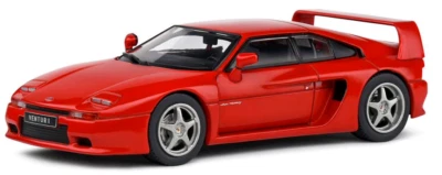 SOLIDO 1:43 AUTO DIE CAST METAL VENTURI 400 GT  1999  ROSSO   ART S4313403 - Immagine 1 di 3
