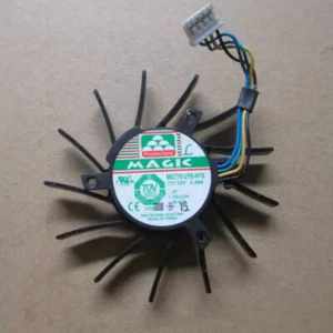 MGT7012YB-W15 12V 0.28A 65mm 32mm diameter pitch 4line graphics card fan - Picture 1 of 1