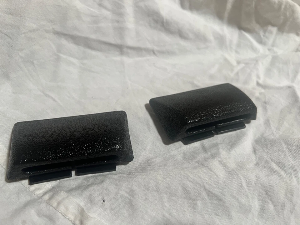 NUEVO 1971-1973 FORD MUSTANG MACH 1 FASTBACK INTERIOR TRASERO CINTURÓN BISELES NEGRO Foto 1 de 4