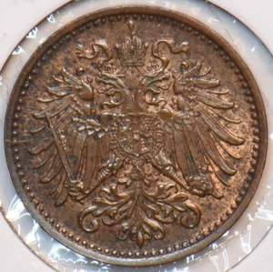 Austria 1895 Heller Eagle animal 151462 combine shipping - Picture 1 of 2