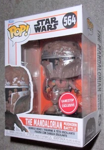 Funko POP Star Wars THE MANDALORIAN MUDHORN BATTLE GameStop Exclusive #564 - Picture 1 of 3