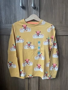 m&s marks and spencer boys Girls long sleeve top Squirrel age 5-6 Years BNWT - Picture 1 of 12