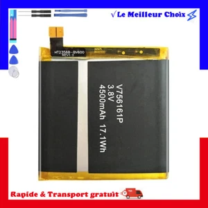BATTERIE DE REMPLACEMENT NEUVE POUR BLACKVIEW V756161P 4500 MAH POUR BV6000 - Zdjęcie 1 z 6