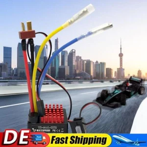 60A Brushed Electronic Controller Reusable for 1/10 1/12 RC Boat HSP Car RC Car - Picture 1 of 8