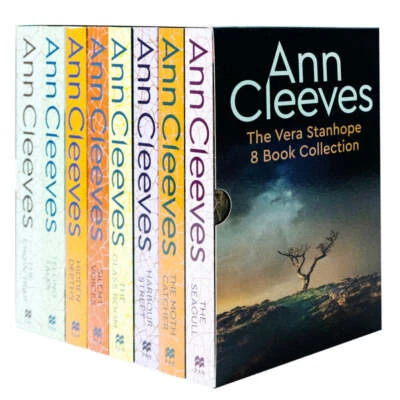 Ann Cleeves Vera Stanhope 8 Books Series Collection Set (The Seagull,Glass Room) - Image 1 of 2