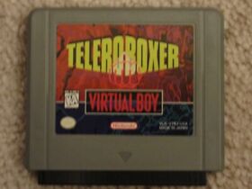 Nintendo 3D Virtual Boy VB Game TELEROBOXER Telero Boxer US Version