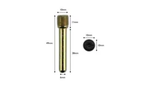 Front Brake Pad Pins For Kawasaki KLX 650 C 1994 - Picture 1 of 3