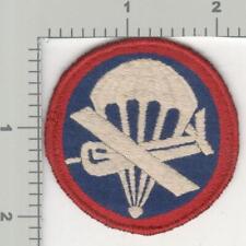 Hergestellt in Frankreich 2. Weltkrieg US-Armee eingetragen Para/Segelflugzeug Garnison Kappe Aufnäher Inv# K2875