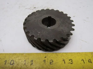 Boston Gear H824-L Steel Helical Gear 45 Degree Helix 0.875 Bore 24 Teeth - Picture 1 of 8
