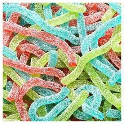 Haribo Gummi Candy, Z!NG Sour S'ghetti, bolsas de 5 onzas [paquete de 3] Foto 1 de 3