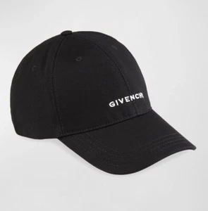 Givenchy’s Embroidered-Logo Black Cap *NEW* w/ bag - Picture 1 of 7