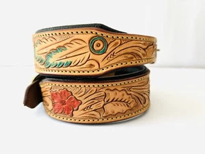 Shwaan Handgefertigtes Leder Hundehalsband Echt Handgefertigt Haustierhalsband Prime Collar - Bild 1 von 20