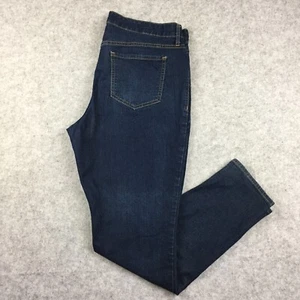 Old Navy Super Skinny Mid-Rise Denim Jeans, Women's 14 Regular (Dark Blue Wash) - Picture 1 of 8