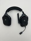 Logitech G930 2.4GHz Over Ear Wireless Gaming Headset black red Untested