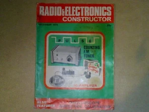 Radio and Electronics Constructor Dec 1974. Vintage Radio. - Picture 1 of 4