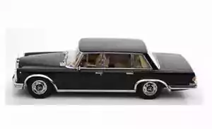 MERCEDES classe S 600 LWB Pullman W100 noir de 1963 au 1/18 KK-Scale KKDC180601 - Foto 1 di 4