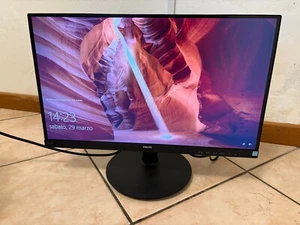 Philips V-Line 221V8A 21,5" 75 Hz Full HD W-LED Monitor PC - Nero - Foto 1 di 3