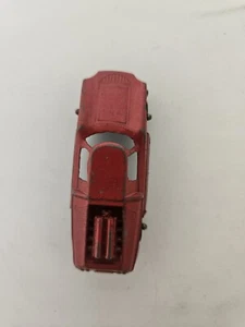 Vintage Collectors Old Tootsie Toy Red Fiat Abarth Diecast Metal Loose Race Car - Picture 1 of 4