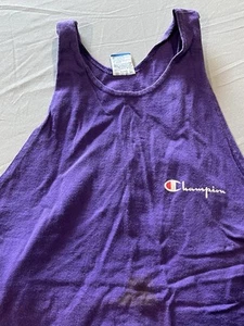 Canotta vintage Champion viola made in USA X-Large - Foto 1 di 8