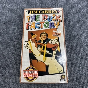 Jim Carrey - The Duck Factory Premiere Episodes MTM VHS NEW SEALED - Picture 1 of 12