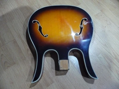 PROYECTO DE REPARACIÓN PIEZAS CARROCERÍA VINTAGE CORAL DANELECTRO KAWAI Foto 1 de 4